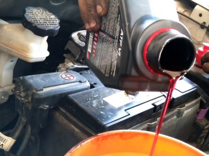 Car Transmission Oil Change